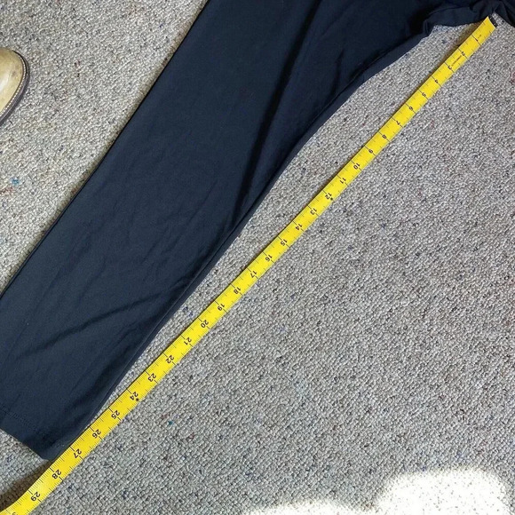 Mustard Seed Womens Sz M Jumpsuit Black Strap Sleeve Belted Stretch Goth Grunge - Picture 5 of 16